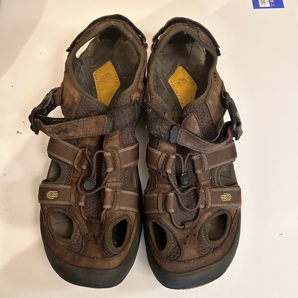 Teva Other - Teva Sandal Hiking Water‎ Sport Adjustable Strap Brown Comfort Men's Size 13 Tan
